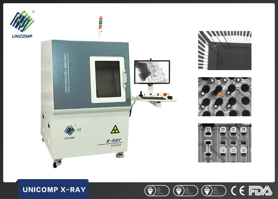 เครื่องตรวจจับรังสี Unicomp X Raymond ประสิทธิภาพสูง AX8300 สำหรับชิ้นส่วนอิเล็คทรอนิกส์ SMD