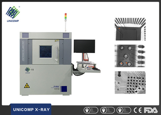 อุปกรณ์ตรวจจับ SMT BGA X Ray Flip Chip เครื่องตรวจจับ FPD 130KV สำหรับ Semicon