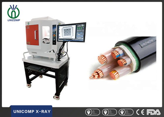 CSP LED X Ray อุปกรณ์ตรวจสอบ 100kV Unicomp 5μmสำหรับสายรัดไฟฟ้า
