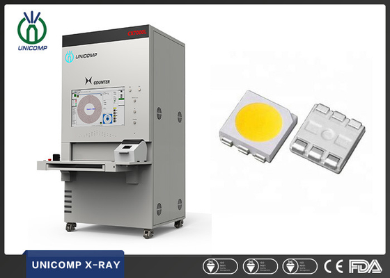 เซมิคอนดักเตอร์ X Ray Chip Counter 440mm อุโมงค์ CX7000L สำหรับแพ็คเกจ Quad Reel Tube