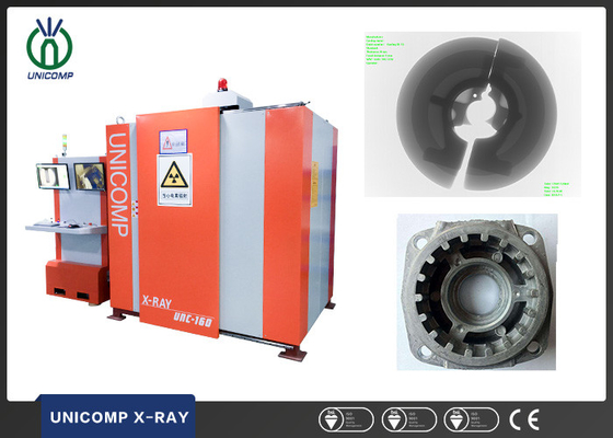 Unicomp 160KV Radiography NDT อุปกรณ์เอ็กซ์เรย์สำหรับการตรวจสอบความพรุนของชิ้นส่วนหล่ออัตโนมัติ
