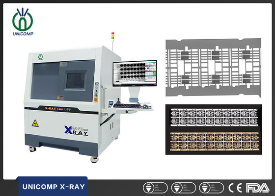 5 หลอดไมโครปิด 90kv เครื่องเอ็กซ์เรย์ Unicomp AX8200Max สำหรับการทดสอบเซมิคอนลีดเฟรม