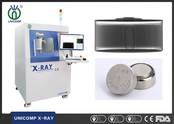 AX8200B Unicomp X Ray Machine การตรวจสอบโปรแกรม CNC สำหรับแบตเตอรี่ลิเธียมทรงกระบอก