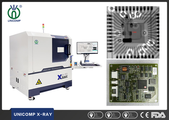 AX7900 Unicomp X Ray Machine SMT PCB PCBA BGA การตรวจสอบความละเอียดสูง