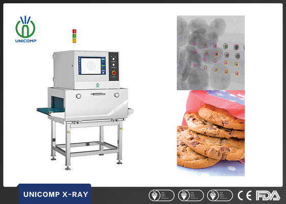 UNX4015N Food X Ray Machine การคัดแยกอาหารอัตโนมัติสำหรับการตรวจสอบการปนเปื้อนของอาหาร