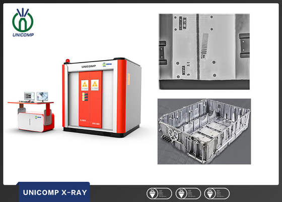 การควบคุมแบบ CNC แบบอัตโนมัติเต็ม เครื่องควบคุมแขน C Unicomp เครื่อง X-ray UNC160 สําหรับการทดสอบกระเป๋าแบตเตอรี่ลิเดียม