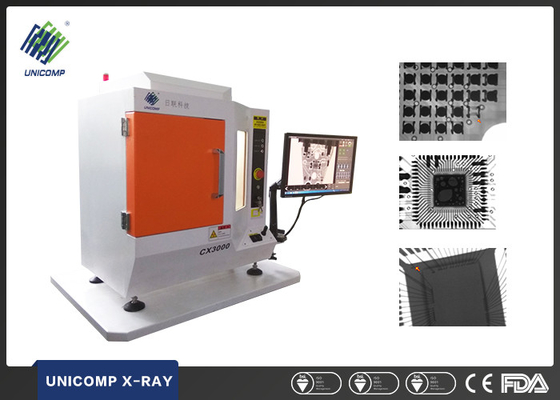 SMT PCB แบบพกพาเครื่อง X-ray, เครื่องตรวจจับโลหะเครื่องเรย์ X 0.5kW การใช้พลังงาน