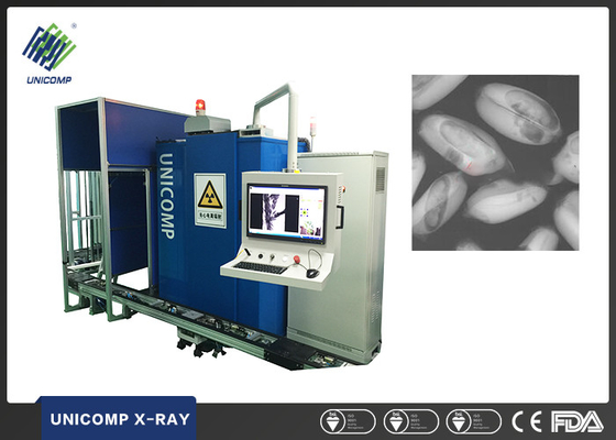 ระบบตรวจสอบรังสีอุตสาหกรรมของ X Ray ระบบติดตั้งผักผลไม้