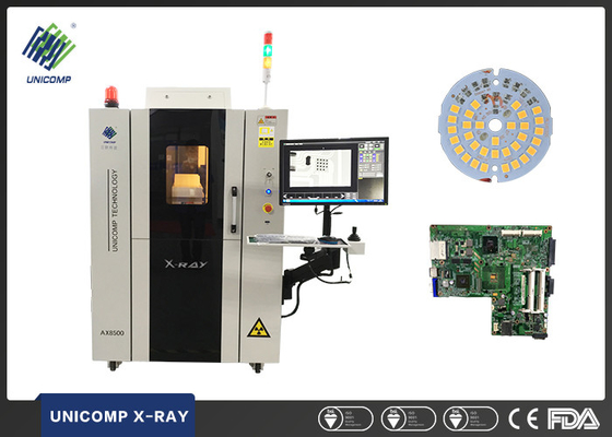 Electronics SMT Cabinet ระบบตรวจสอบ Unicomp X Ray AX8500 Failure Analysis