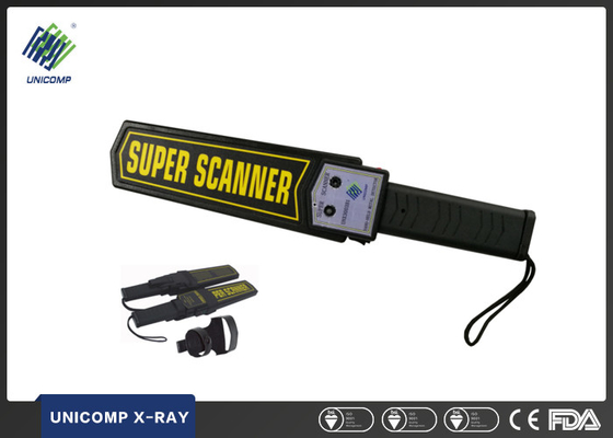 เครื่องตรวจจับโลหะแบบมือถือ Super Scanner ความถี่ 22KHz UNX3003B1 สำหรับโรงแรมเมโทร