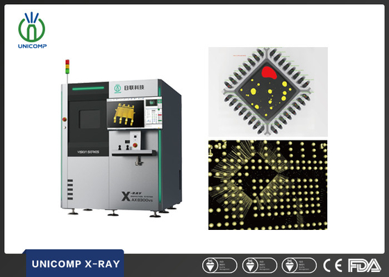 Unicomp รังสีเอ็กซ์ AX8300VS ระบบตรวจสอบ 3d มูลติโมด มิโครโฟกัส รังสีเอ็กซ์วิเคราะห์