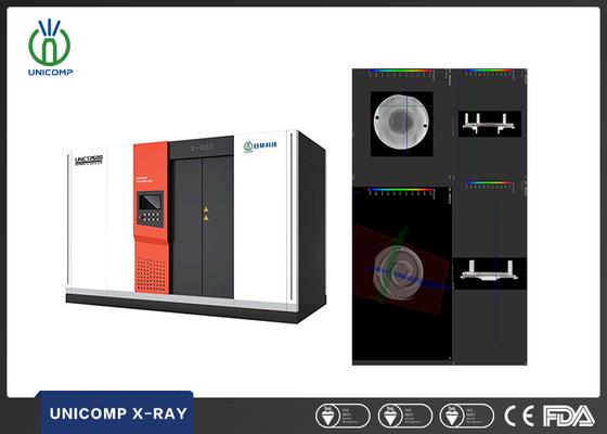 Unicomp UNCT2600 อุตสาหกรรม 225KV 3D ระบบคอมพิวเตอร์ทอมโกรฟี NDT การตรวจสอบคุณภาพสําหรับการโยนแม่นยํา การวิเคราะห์ porosity