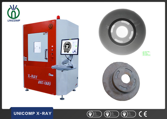 เครื่อง NDT X Ray การเจาะสูง Unicomp UNC160S 160kv สำหรับผ้าเบรครถยนต์