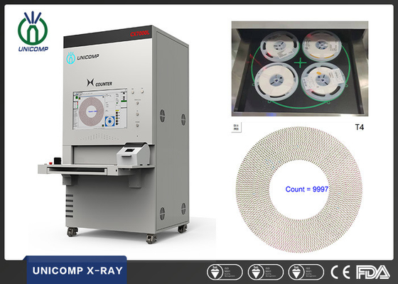 SMT PCBA Electronics X Ray Chip Counter Unicomp CX7000L 440mm อุโมงค์