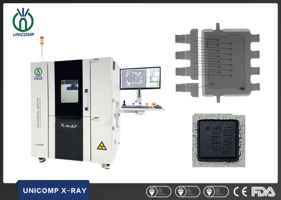 เครื่องเอ็กซ์เรย์ SMT BGA Electronics FPD 1000X กำลังขยาย Unicomp AX8500