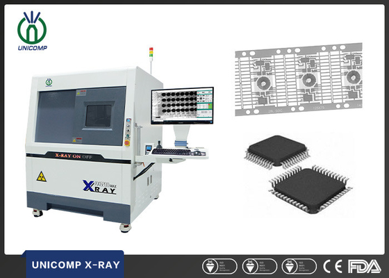 China Unicomp 90KV X-ray พร้อมระบบตรวจสอบ HD PFD สำหรับการตรวจจับข้อบกพร่องของชิปเซ็ต