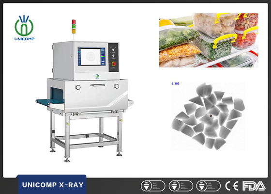 ระบบเอ็กซ์เรย์ UNX4015N เชี่ยวชาญในการตรวจจับวัสดุแปลกปลอมสำหรับอาหารบรรจุหีบห่อ