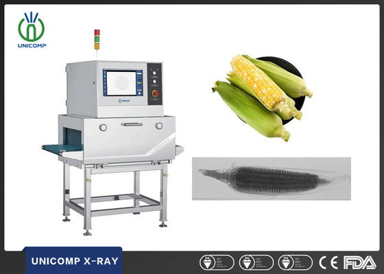 อุตสาหกรรมอาหารและเครื่องดื่ม X Ray Machine AI อัลการิทึมการเรียนรู้ลึก ระบุและกําจัดวัตถุต่างประเทศโดยอัตโนมัติ