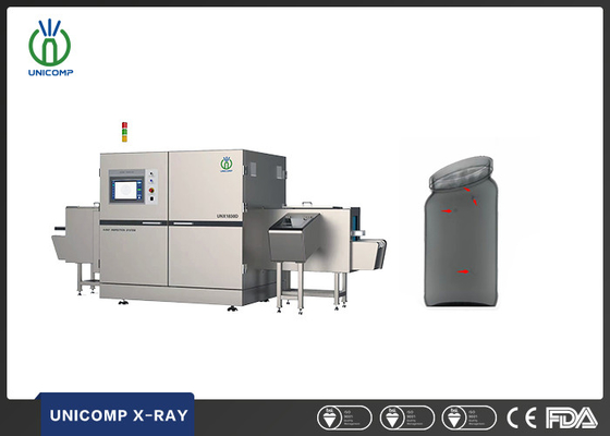 การตรวจสอบอาหารกระป๋อง Unicomp UNX 1830-D X-Ray สําหรับความละเอียดที่ไม่มีคู่แข่ง