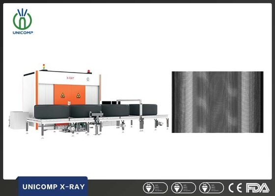 เครื่อง X-RAY NDT ซีรี่ย์ UNL ที่ทันสมัย สําหรับการตรวจสอบยาง DR U Type Line Array Detector