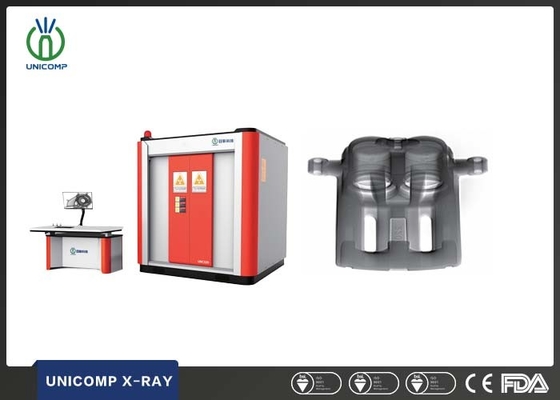 อุปกรณ์ X-Ray NDT ซีรี่ย์ UNC DR พร้อมเครื่องตรวจจับซิลิคอนอโมฟัสและรอยเท้า 2600*2784*2440 มิลลิเมตร