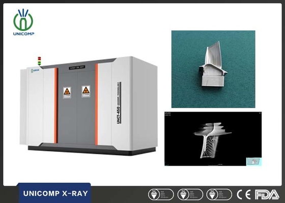 320KV เครื่องคอมพิวเตอร์ทอมอฟกราฟีและเครื่องตรวจX-Ray Unicomp UNCT3200 สําหรับการตรวจสอบใบเครื่องยนต์