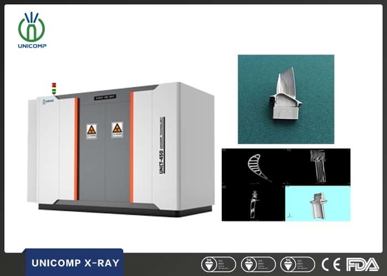 320KV 3D Computed Tomography เครื่อง X-Ray Unicomp UNCT3200 สําหรับการทดสอบไม่ทําลายล้างของชิ้นส่วนการโยนรถยนต์