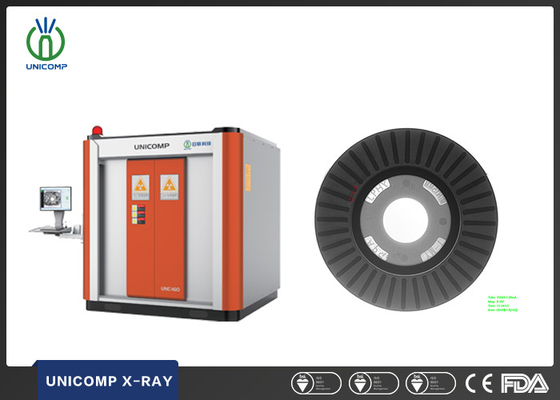 ค้นพบความผิดพลาดภายในพัดเบรค ด้วยอุปกรณ์ X-ray Unicomp UNC160
