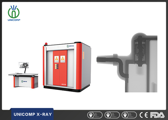 เครื่อง X-ray UNC225 ของ Unicomp ระบุความบกพร่องในพาวเวอร์ด้วยขนาดจุดเฉพาะ 0.4mm/1.0mm ที่ความแรง 225kV