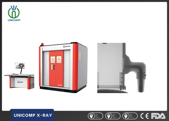 Unicomp UNC225 พลังการตรวจสอบ X-Ray ธ อร์ซิน 5000 กิโลกรัม ความจุ 225kV กระแสไฟฟ้าท่อสําหรับความบกพร่องซ่อน