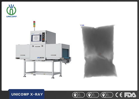 Unicomp UNX6030N เครื่องตรวจจับแสงเอ็กซ์ของอาหาร เครื่องตรวจสอบวัตถุต่างประเทศ เช่น เหล็ก เซรามิค หิน กระดูก แก้ว