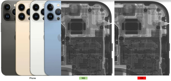 SMT PCB เครื่อง X-Ray ความละเอียดสูง Micron Focus Spot Size Unicomp AX7900 สําหรับโทรศัพท์มือถือภายใน คุณภาพและการตรวจสอบรอยแตก