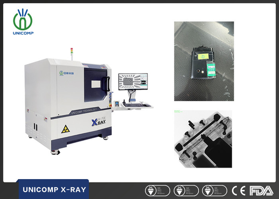 พื้นที่ตรวจจับที่มีประสิทธิภาพ 129x129mm อุปกรณ์ตรวจฉาย X-ray สําหรับมีดโกนไฟฟ้า 1280x1220x1615mm
