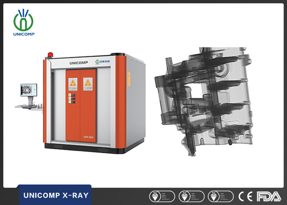 อุปกรณ์รังสี NDT เพื่อตรวจพบความบกพร่องภายในเครื่องยนต์มอเตอร์ไซค์ ด้วย Unicomp UNC160