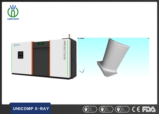Unicomp UNCT3200 ความละเอียดสูง 450KV 3D CT / ระบบคอมพิวเตอร์ทอมโครกราฟี สําหรับการวิเคราะห์ porosity