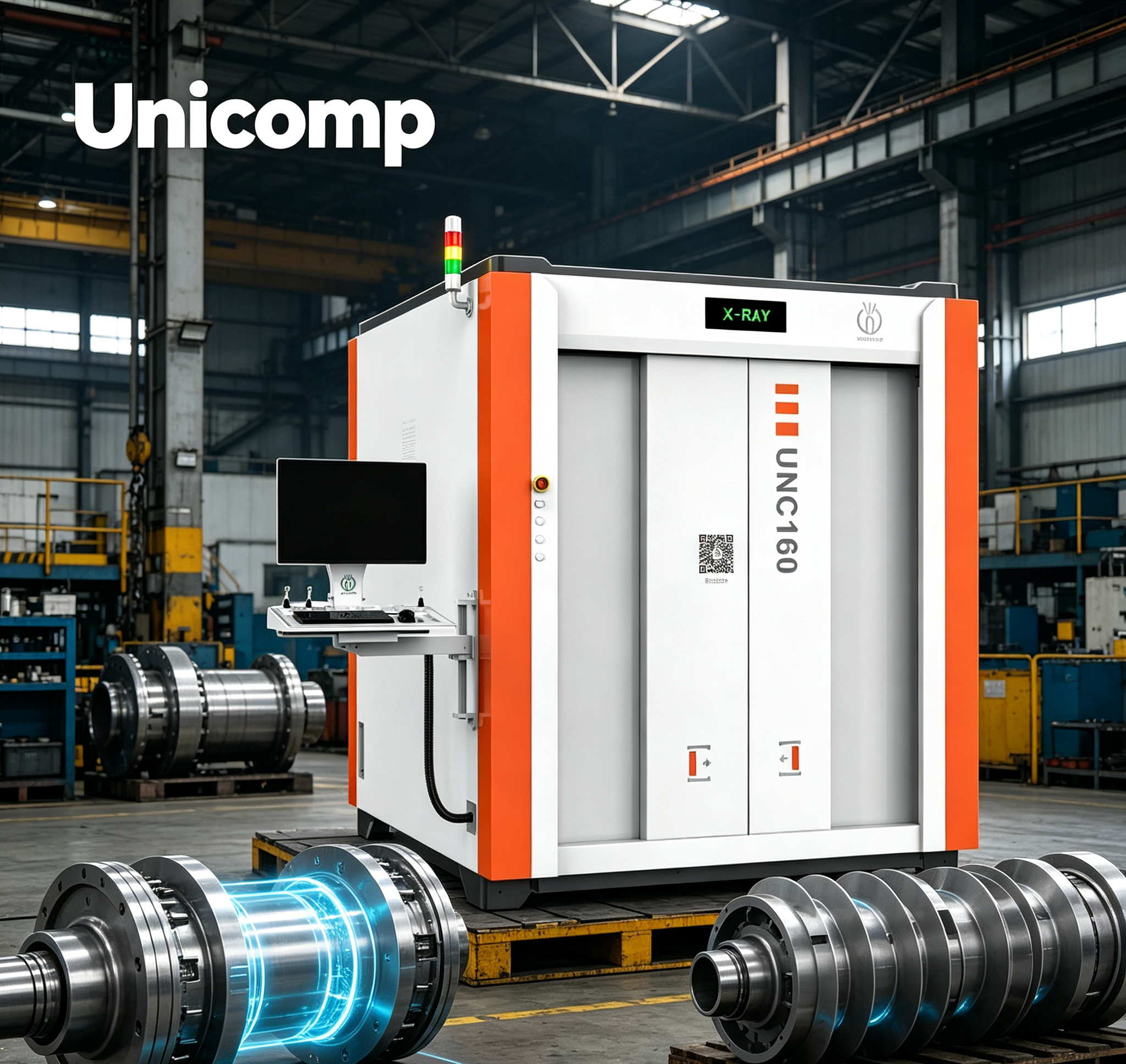 Unicomp UNC160 เครื่องเอ็กซ์เรย์ความแม่นยำสูงสำหรับผลิตภัณฑ์ไฟฟ้า ฉนวน ...