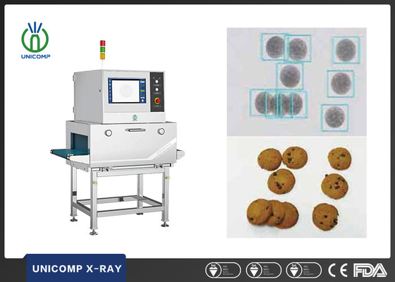Unicomp Food X Ray ระบบตรวจสอบการปนเปื้อนอัตโนมัติสำหรับการตรวจสอบการปนเปื้อนในอาหารแห้ง