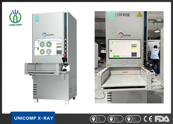 ซอฟต์แวร์ Unicomp CX7000L Chip Counter ที่พัฒนาขึ้นเองพร้อมอัลกอริทึมการนับป้องกันการรบกวน