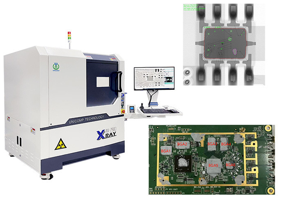 90kV Off-Line PCB เครื่อง X-Ray Unicomp AX7900 สําหรับ IC & BGA โลเดอร์บอล