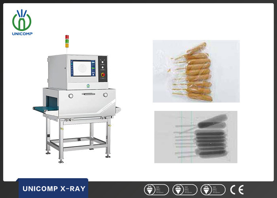 เครื่องตรวจฉาย Xray อาหารสําหรับตรวจสอบสารต่างประเทศในอาหารที่ใส่ถุง