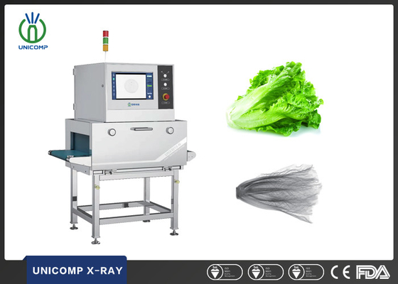 ความเร็ว 10-70m/min ระบบตรวจฉาก X Ray สําหรับผลไม้และผักอาหารของต่างประเทศ