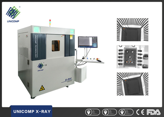 เครื่องเอ็กซ์เรย์โลหะของ UNICOMP สำหรับการเชื่อมต่อและการวิเคราะห์ BGA AX9100
