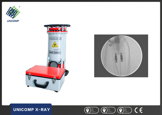 เรือเครื่องตรวจจับแบบพกพา NDT X Ray ข้อบกพร่องด้วยการควบคุมคอมพิวเตอร์, AC220V