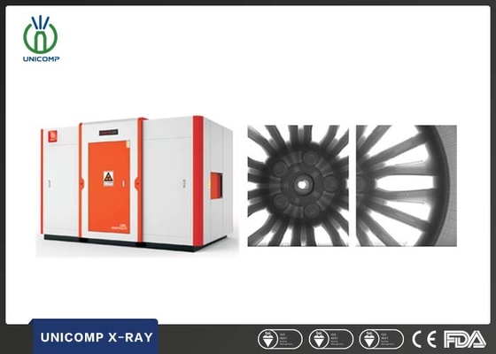 หลอด X-ray ที่แยกกัน ชนิด 6000KG เครื่อง X-RAY NDT ซีรี่ย์ UNL สําหรับการตรวจสอบวงล้อ