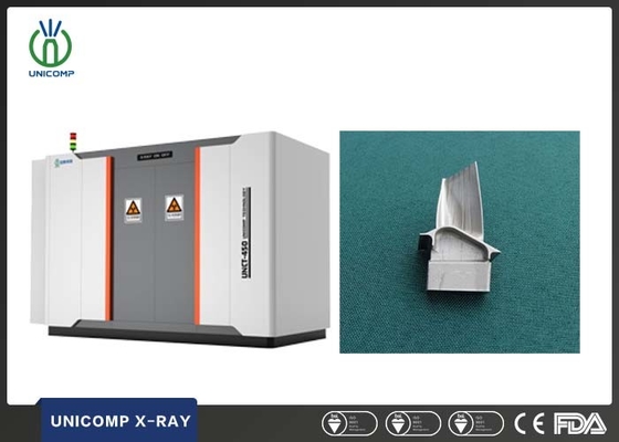 เครื่อง CT 320KV Unicomp UNCT3200 สําหรับกระบอก, โลหะท่อ, ส่วนเครื่องบิน 3D การทดสอบที่ไม่ทําลาย