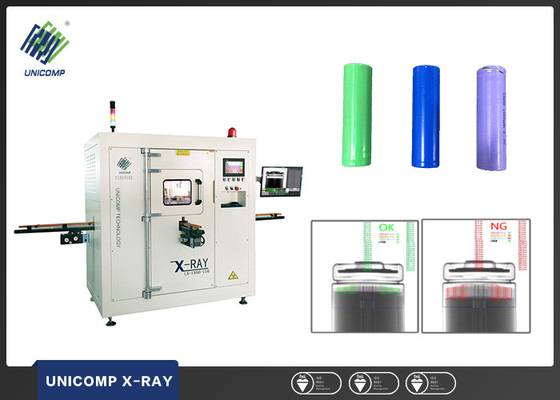 เครื่องตรวจสอบเรย์แนวตั้งอัตโนมัติแบบไลน์สำหรับแบตเตอรี่ 18650 LX-1Y60-110
