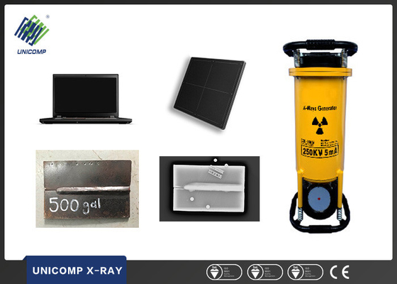 แบบพกพาเซรามิค X Ray ข้อบกพร่องเครื่องตรวจจับ NDT เชื่อมเรือโลหะ