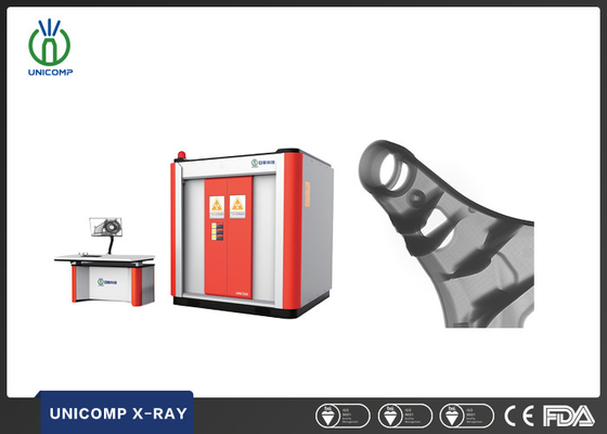 ความดัน 225KV Unicomp UNC320 X-Ray สําหรับการตรวจสอบความบกพร่องภายในคอรถ 7500kg น้ําหนักเครื่อง