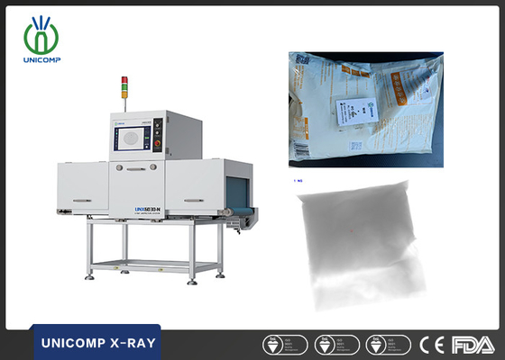 Unicomp UNX6030N เครื่องตรวจอาหารรังสีรังสีหนัก สําหรับผงนมสอยในระดับกันน้ํา IP66