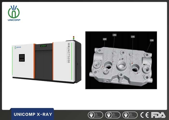 Unicomp UNCT3200 ระบบ CT อุตสาหกรรม 320kV สําหรับการตรวจสอบใบเครื่องยนต์